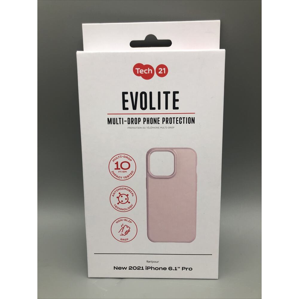 EvoLite Series Phone Case for 2021 iPhone 6.1” Pro Pink New Open Box READ